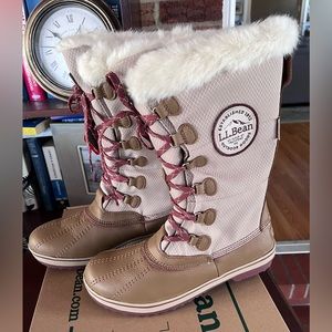 Gorgeous BNIB LL Bean Women’s Snow Boots